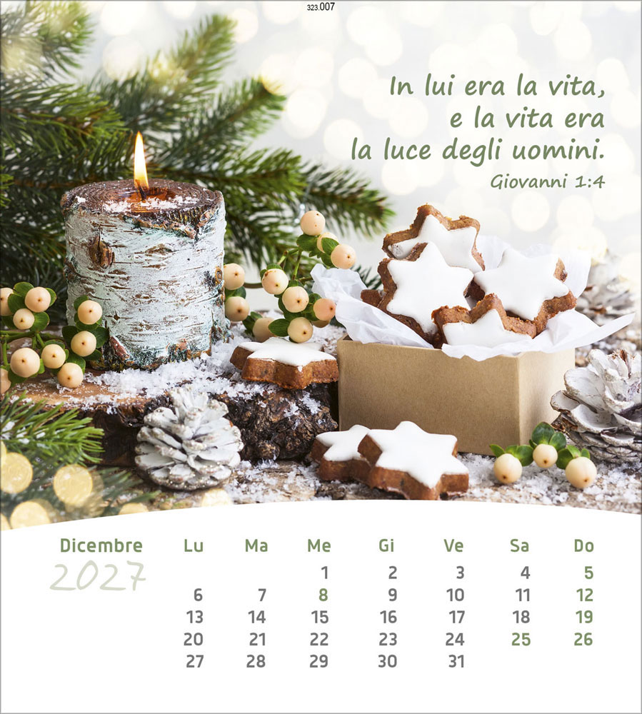 Leben für Dich 2027 - Verteilkalender (Italienisch)