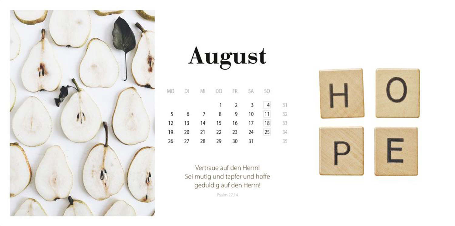 Dreiklang 2024 - Tischkalender Dreiklang 2024 - Tischkalender
