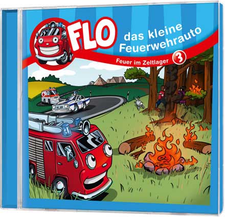 Flo - Das kleine Feuerwehrauto (3) - CD