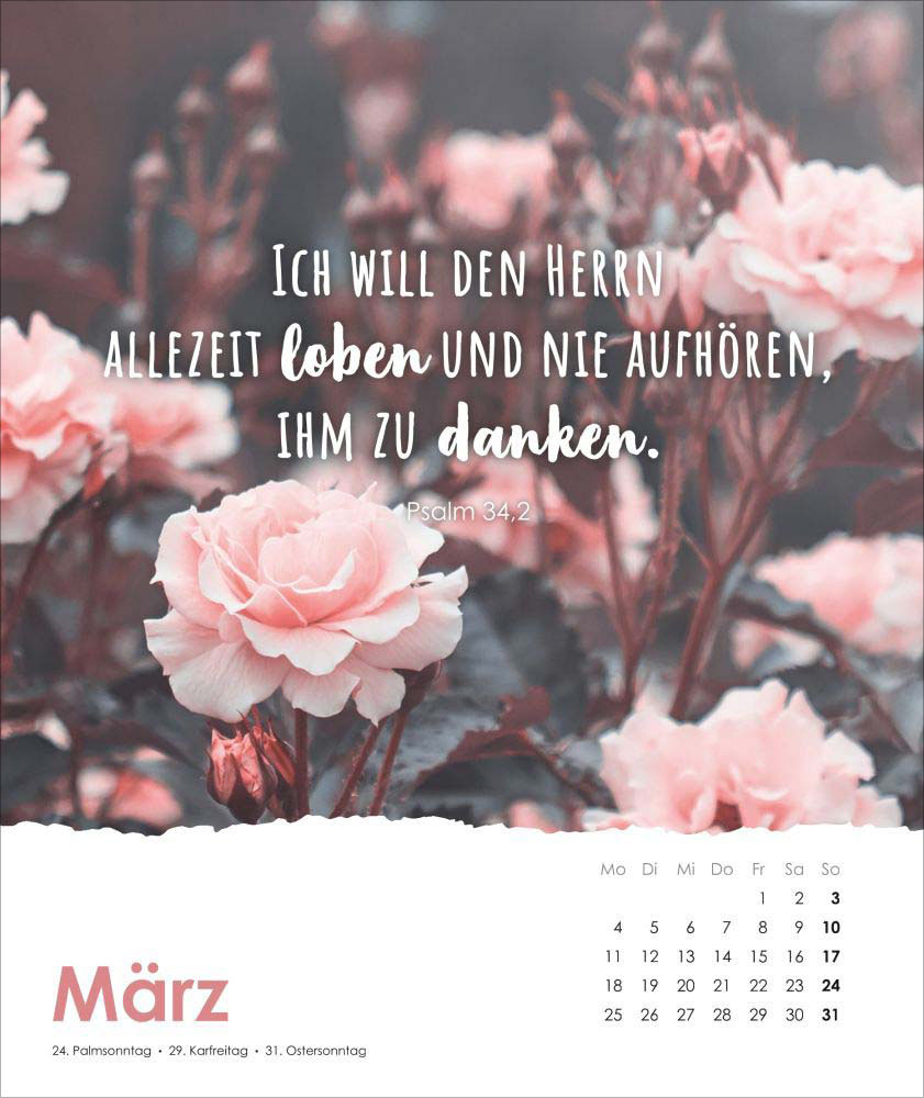 Lobe den Herrn, meine Seele 2024 - Postkartenkalender Lobe den Herrn, meine Seele 2024 - Postkartenkalender