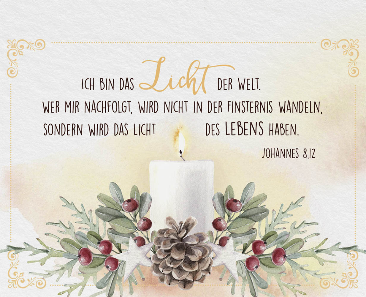 Weihnachtsfreude überall - Aufstellbuch