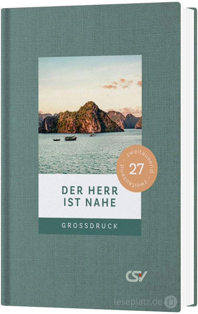 Der Herr ist nahe 2027 - Buchkalender Großdruck