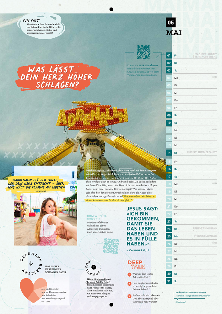 STEPS Quest - Kalender 2026 STEPS Quest - Kalender 2026