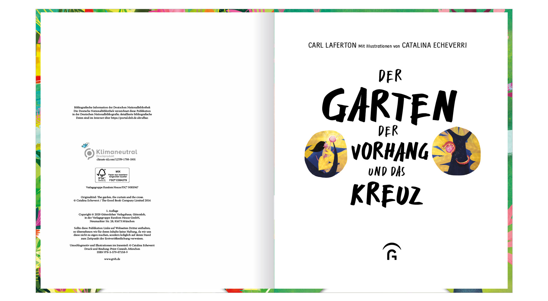 Der Garten, der Vorhang und das Kreuz