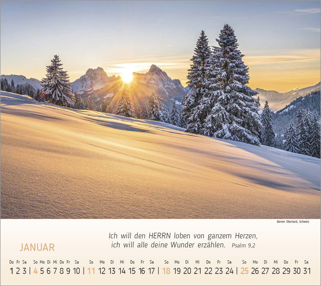 Wunderbare Bergwelt 2026