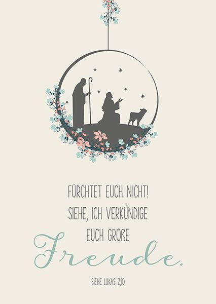Postkarte "Große Freude"