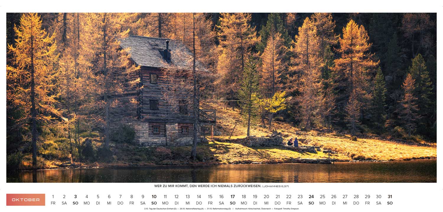 Life-is-more Panoramakalender XL 2027