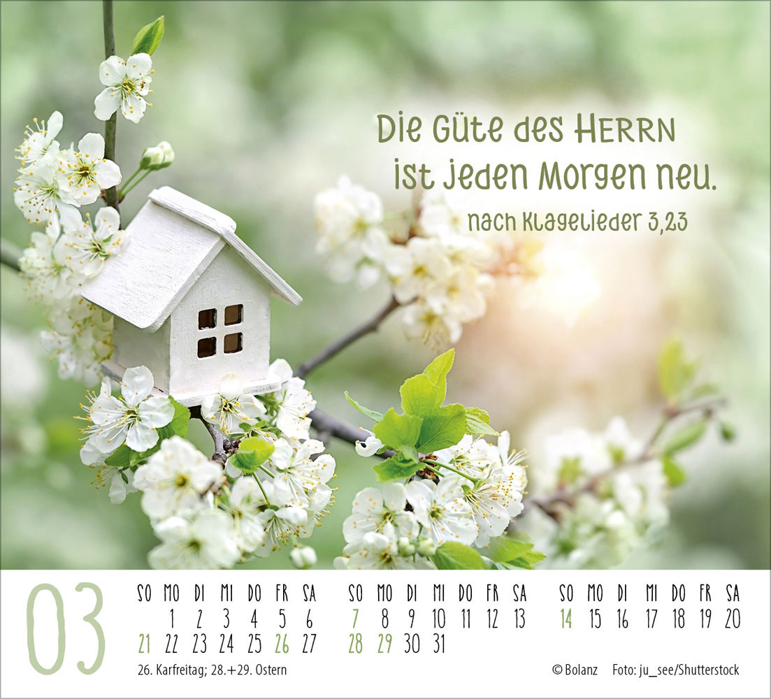 Atempause 2027 - Minikalender