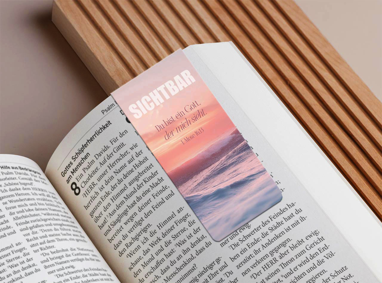 Magnetlesezeichen "Sichtbar"