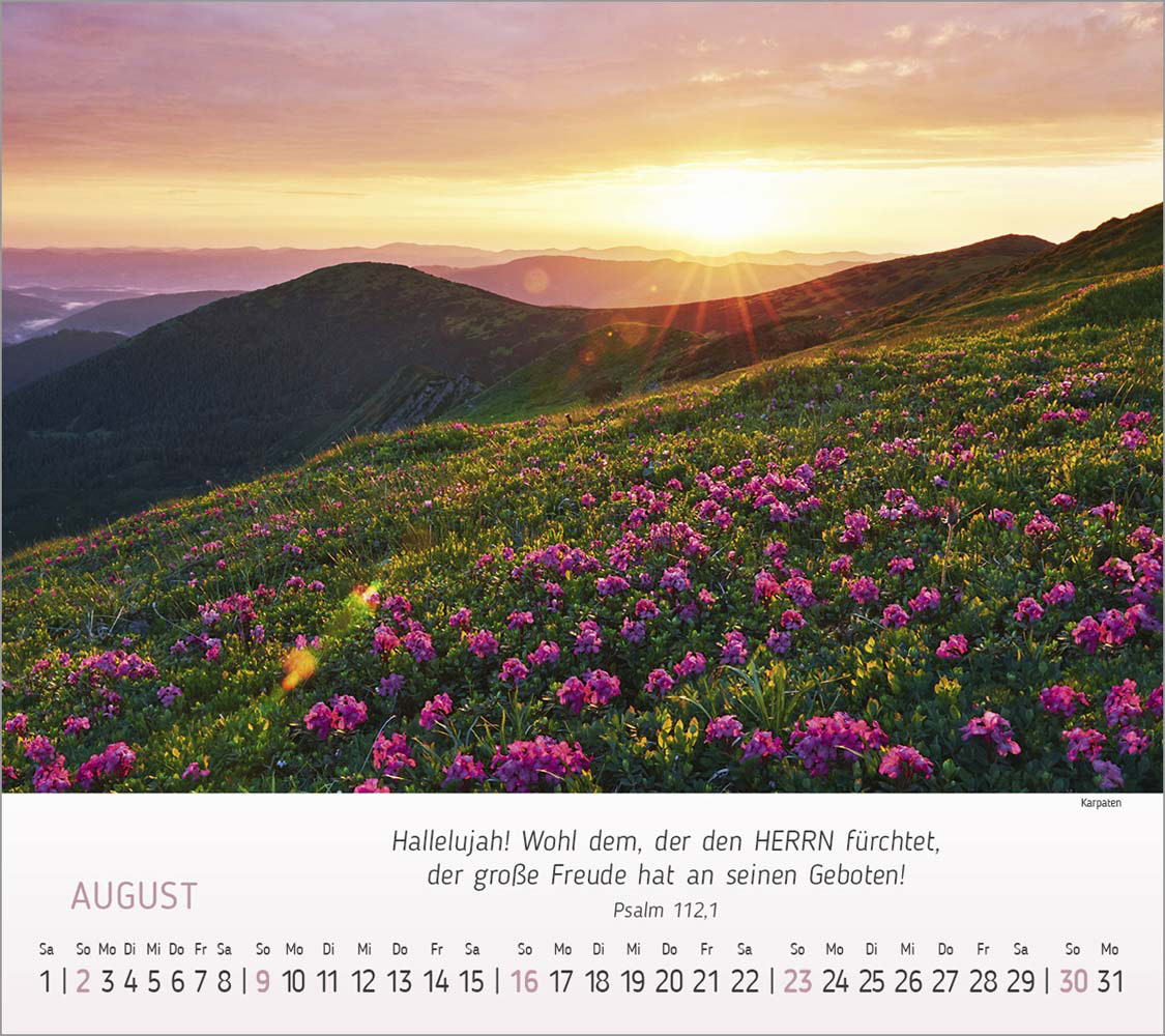 Wunderbare Bergwelt 2026