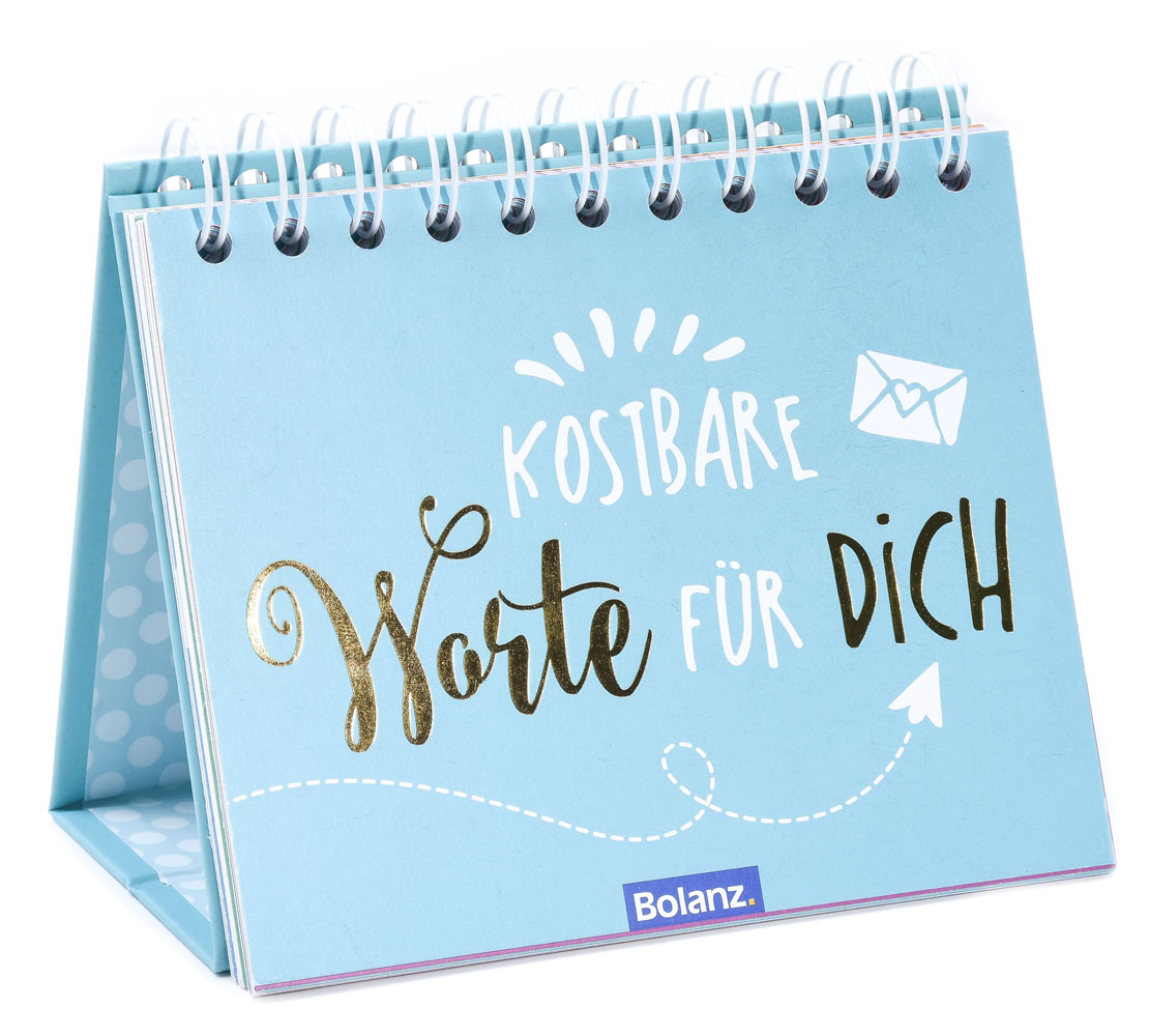 Kostbare Worte für Dich - Postkarten-Aufstellbuch