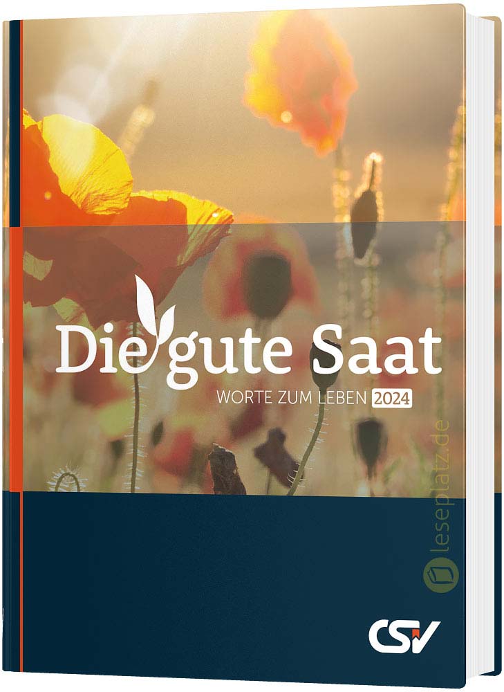 Die gute Saat 2024 - Buchkalender Die gute Saat 2024 - Buchkalender
