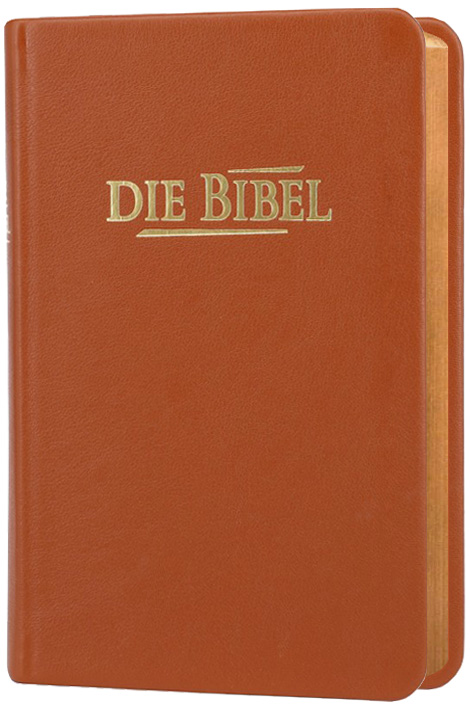 257187_ELB-Taschenbibel-01 Elberfelder 2003 - Taschenausgabe / Leder hellbraun Rotgoldschnitt
