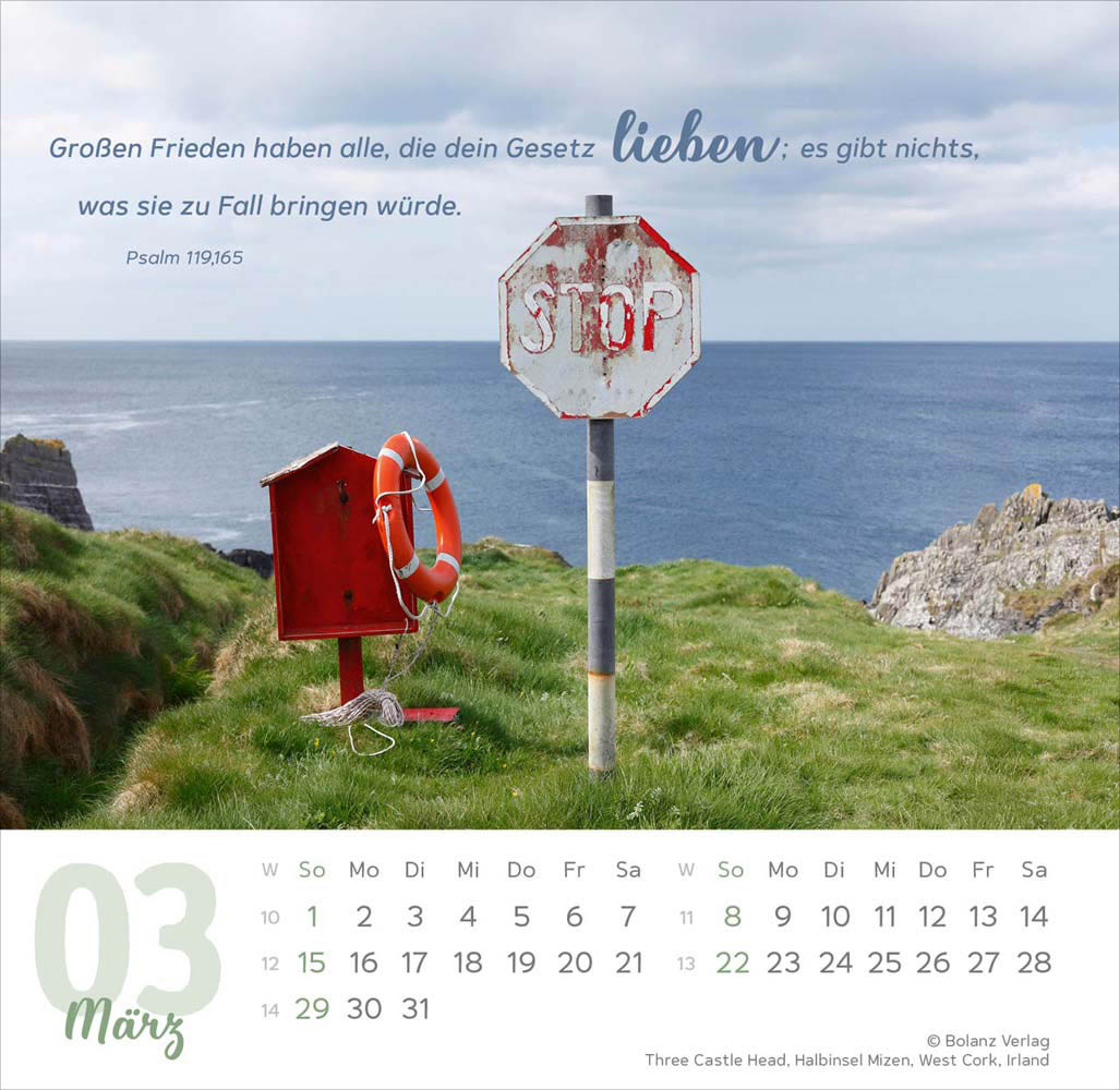 Meine Zeit 2026 - Verteilkalender