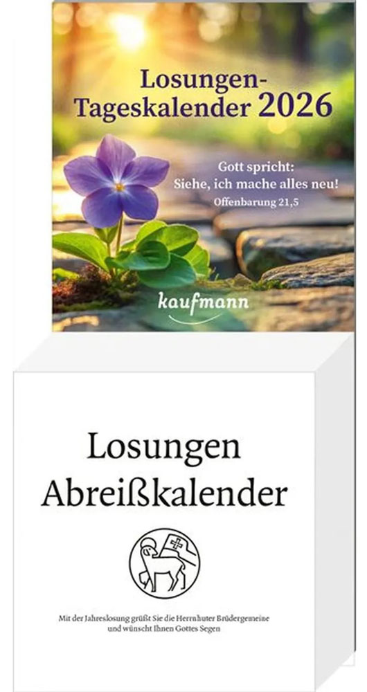 Losungen 2026 - Abreißkalender