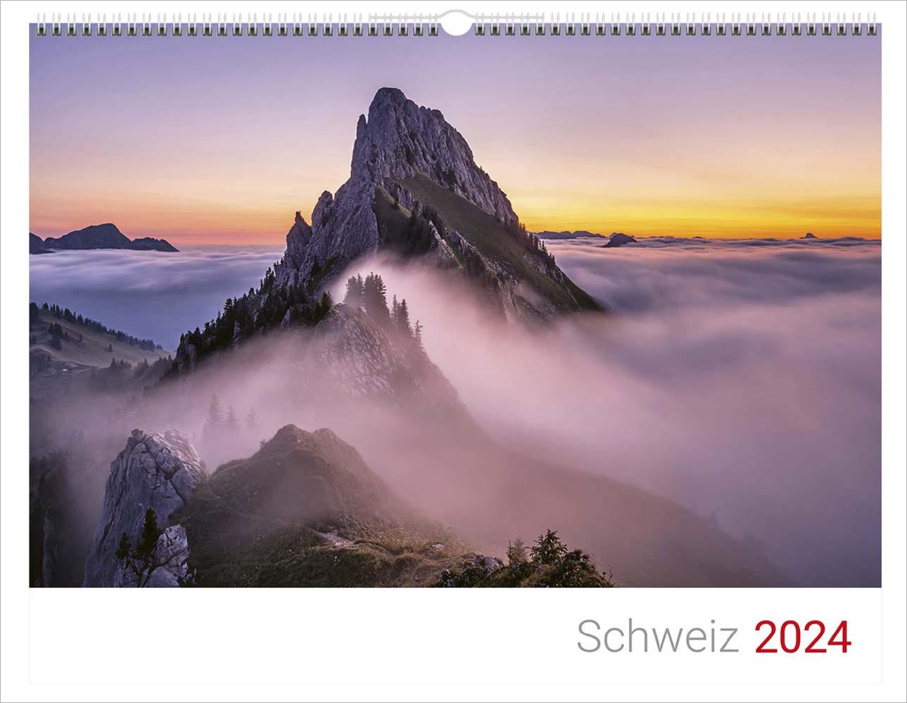 Schweizer Bildkalender 2024 Schweizer Bildkalender 2024