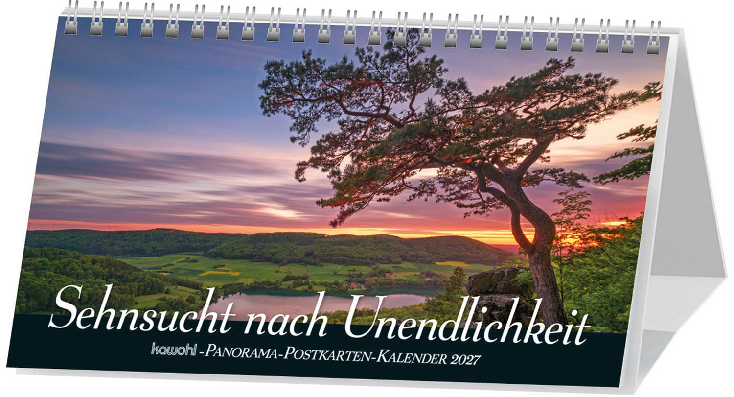 Sehnsucht nach Unendlichkeit 2027 - Postkartenkalender