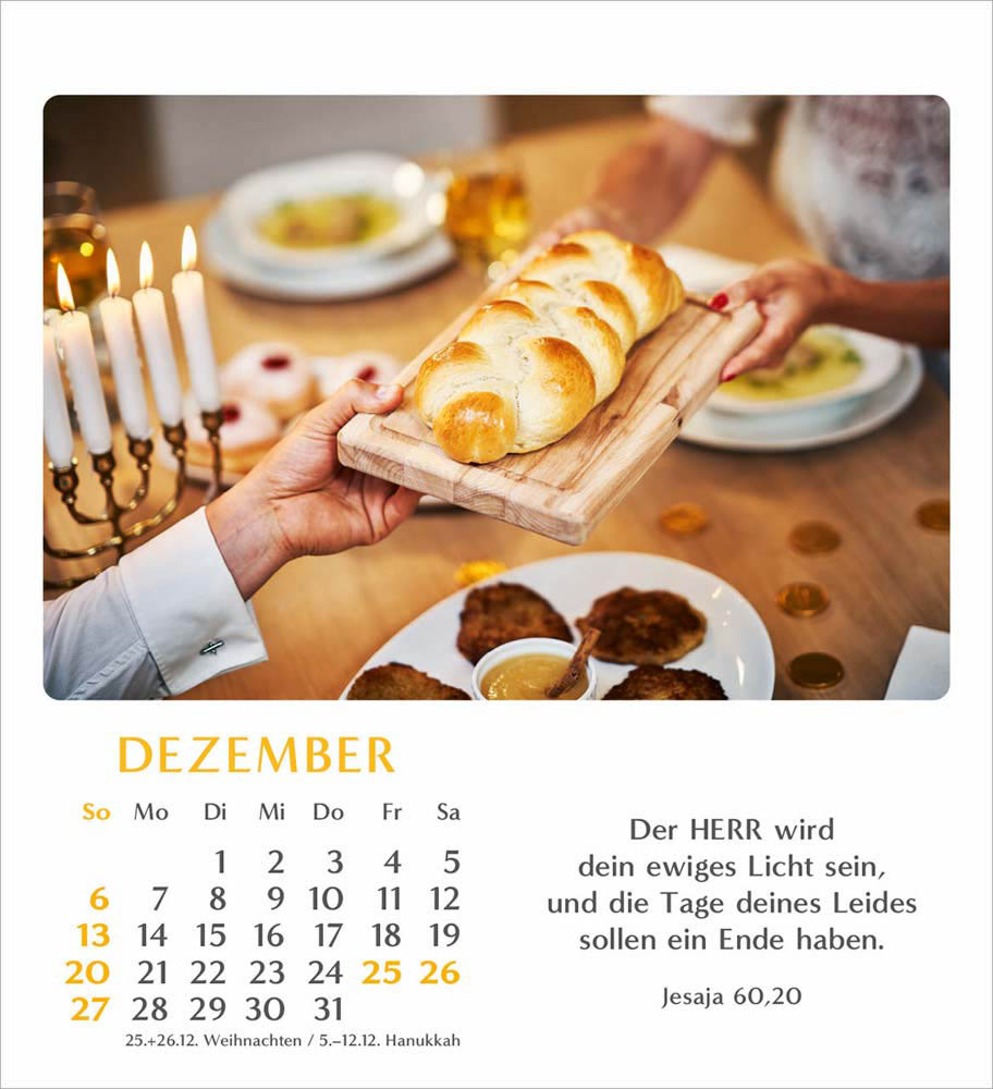 Geliebtes Israel 2026 - Verteilkalender Geliebtes Israel 2026 - Verteilkalender