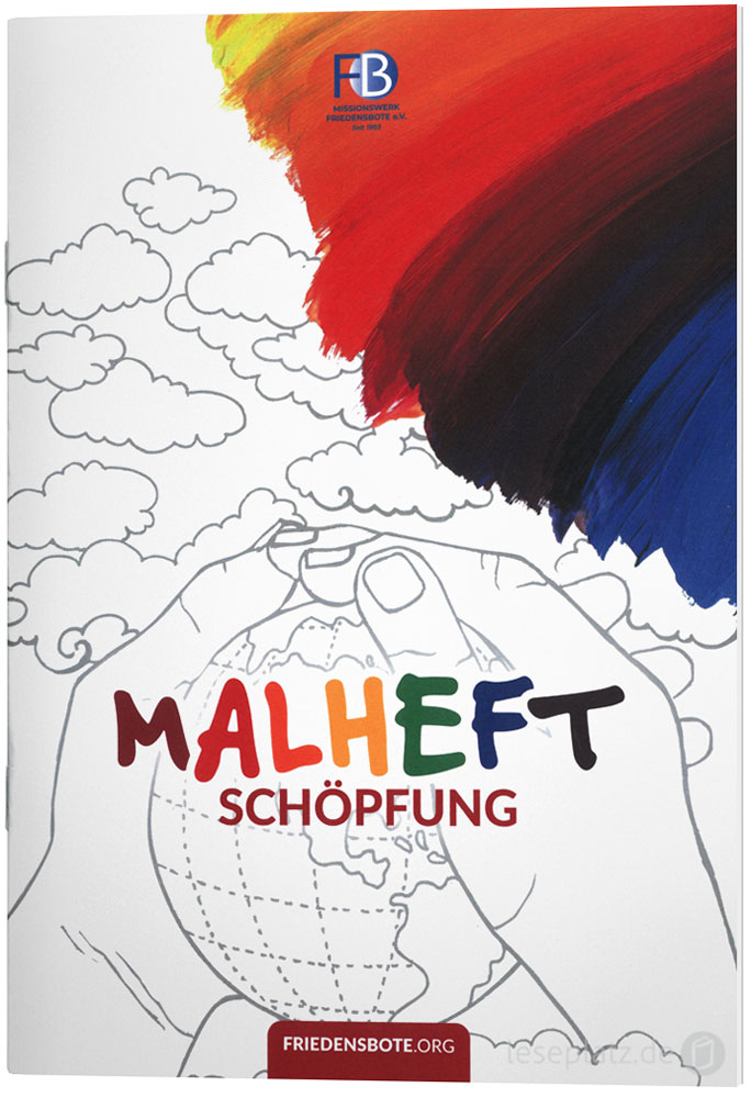 Malheft "Schöpfung"