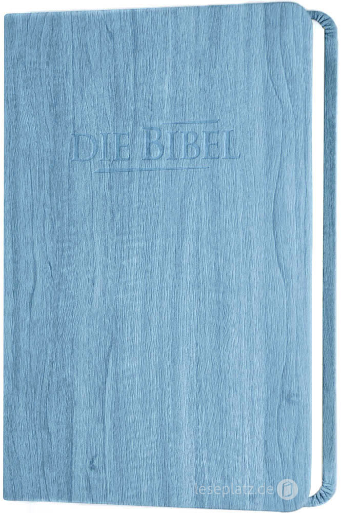 Elberfelder 2003 - Taschenausgabe / PU-Kunstleder blau