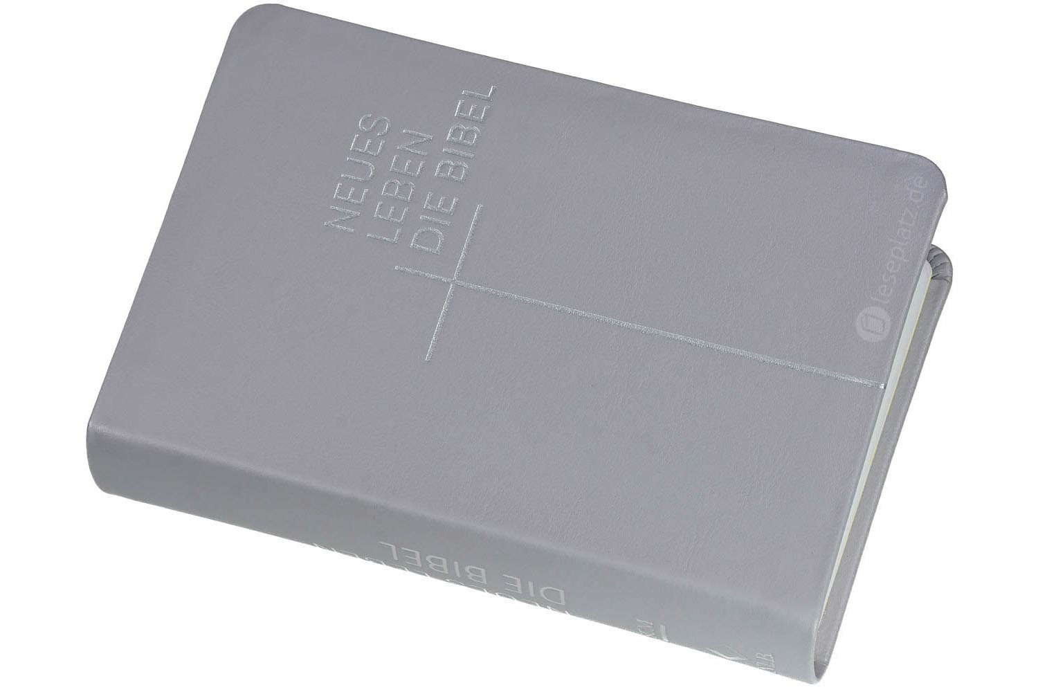 Neues Leben. Die Bibel - Taschenausgabe - Leder grau