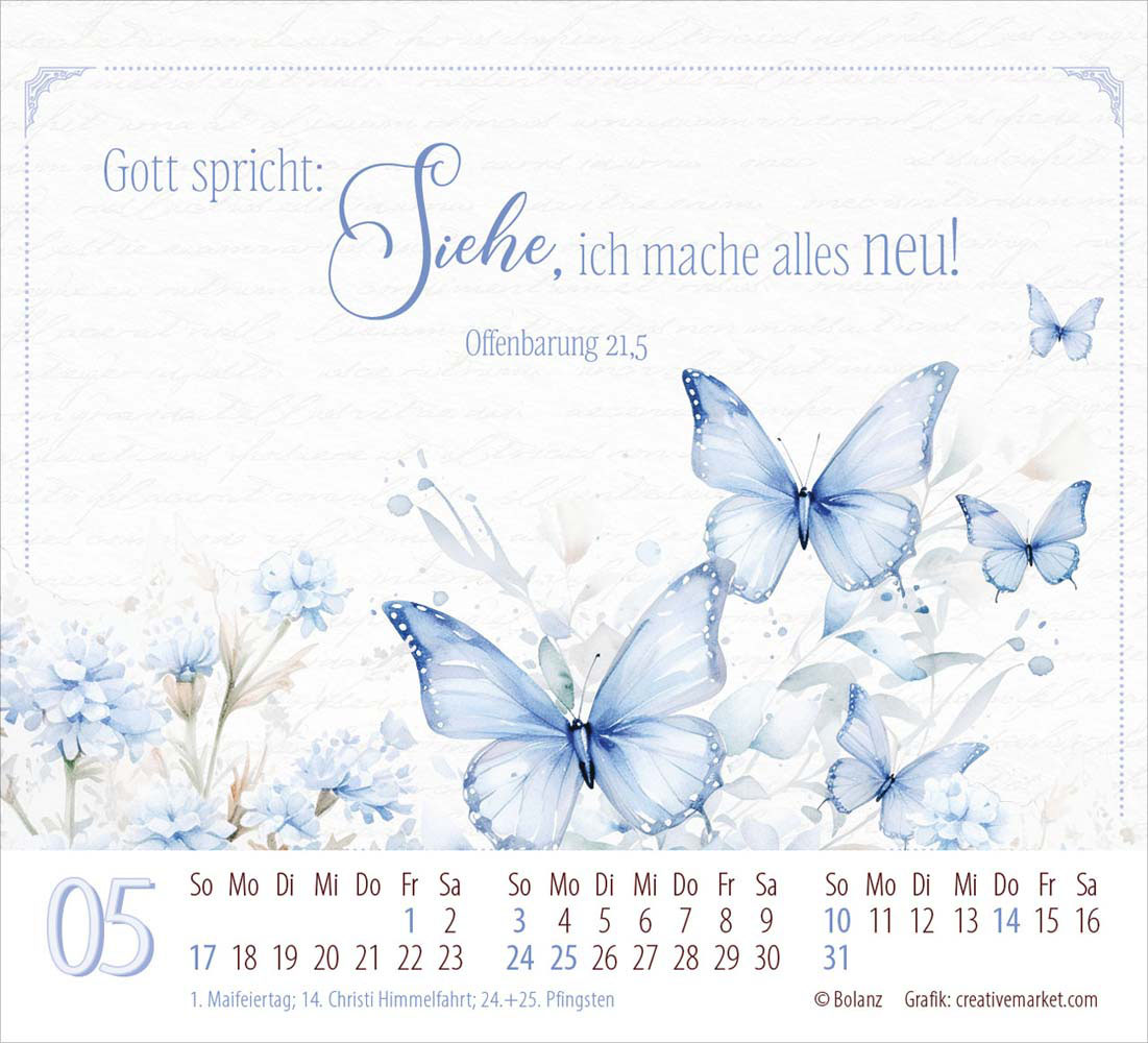 Poesie guter Worte 2026 - Minikalender