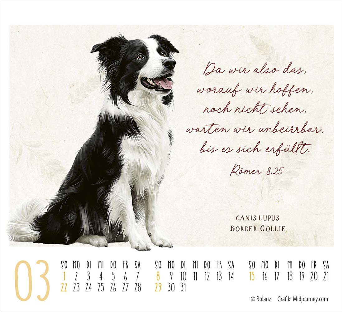 KunstWerke des Schöpfers 2026- Minikalender