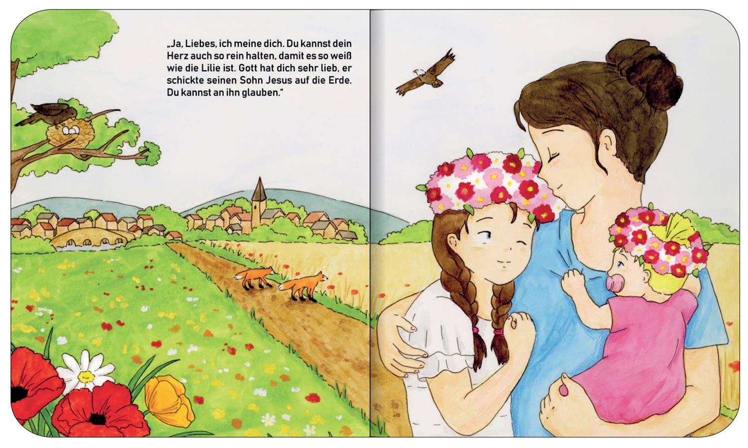 Lisa und die Blumenwiese - Pappbuch