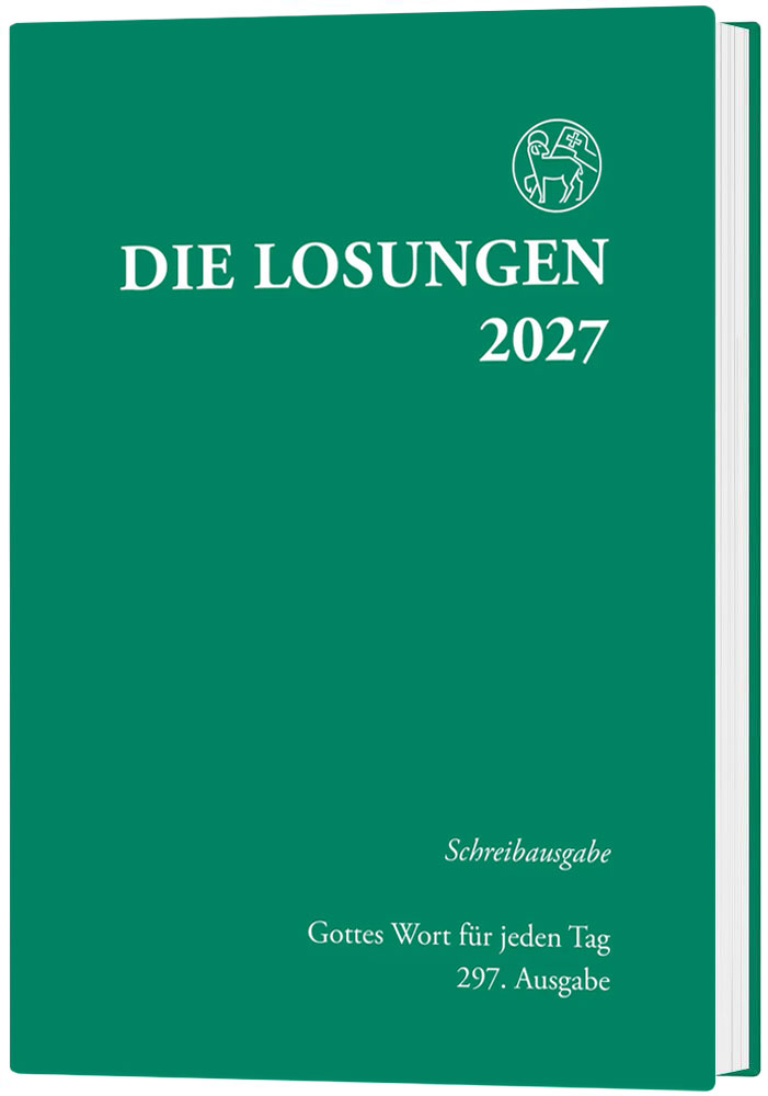 Losungen 2027 grün - Schreibausgabe