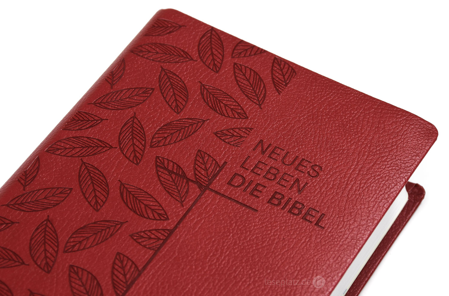 Neues Leben. Die Bibel - Taschenausgabe - Kunstleder rot