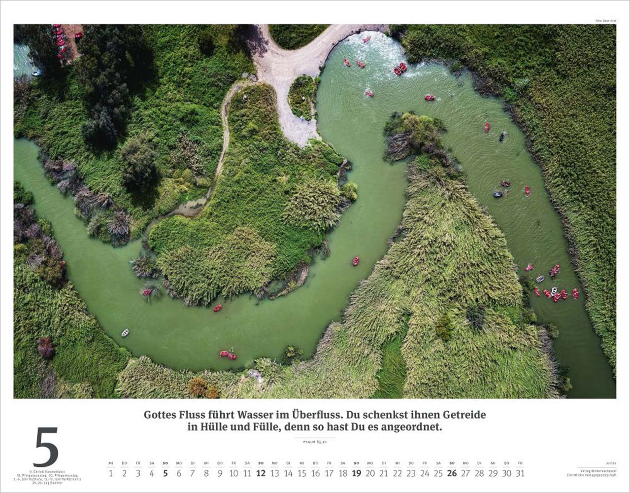 Israel 2024 - Wandkalender (Weiss) Israel 2024 - Wandkalender (Weiss)