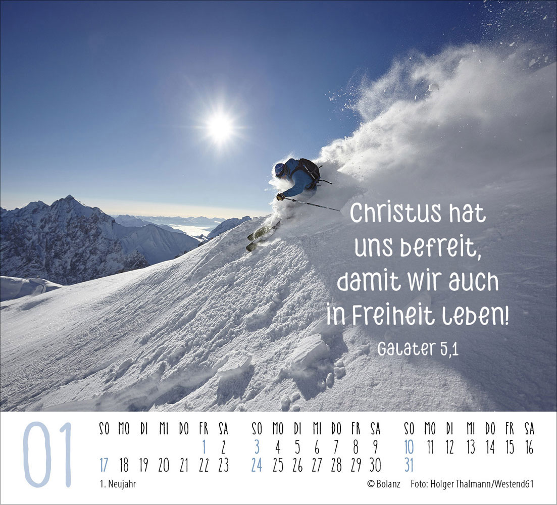Freiheit 2027 - Minikalender