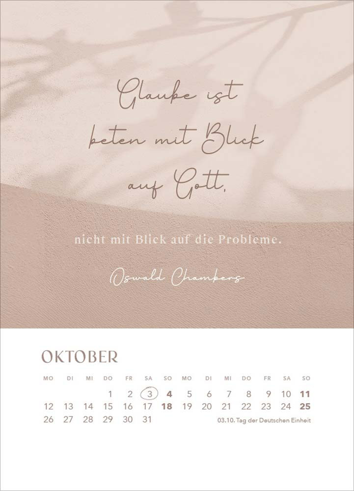 Hoffnung für immer 2026 - Tischkalender Hoffnung für immer 2026 - Tischkalender