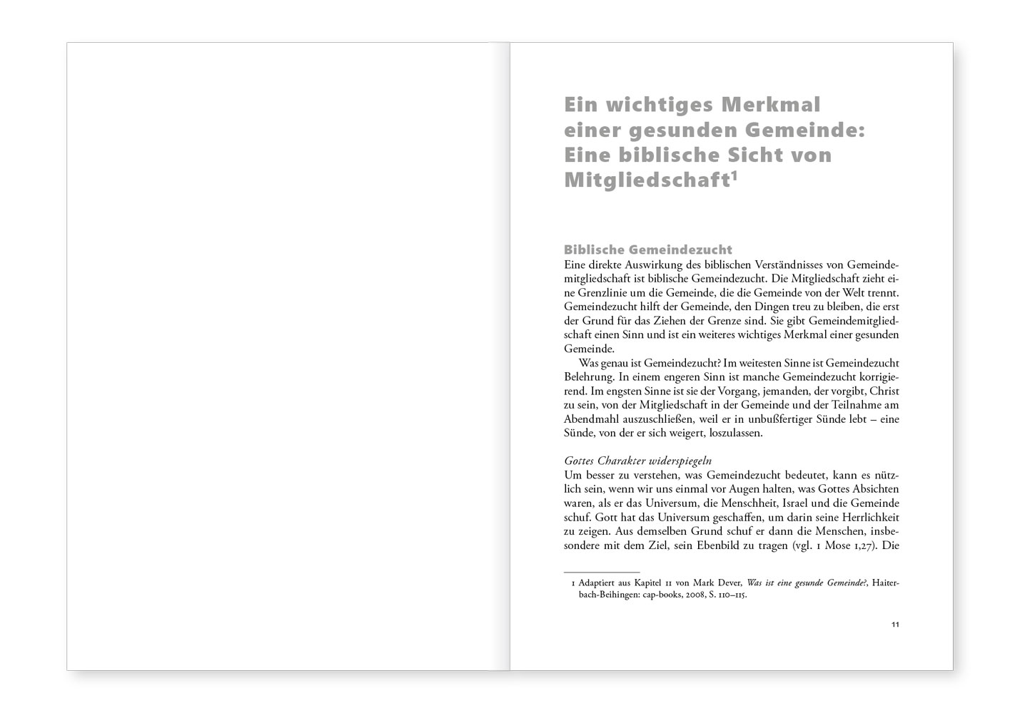 Einander schützen: Gemeindezucht