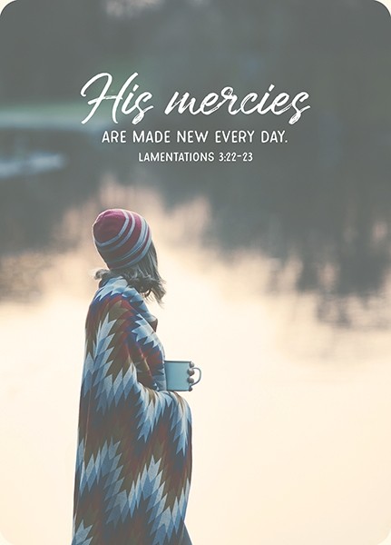15-7229_01 Postkarte - Big Blessing "His mercies"