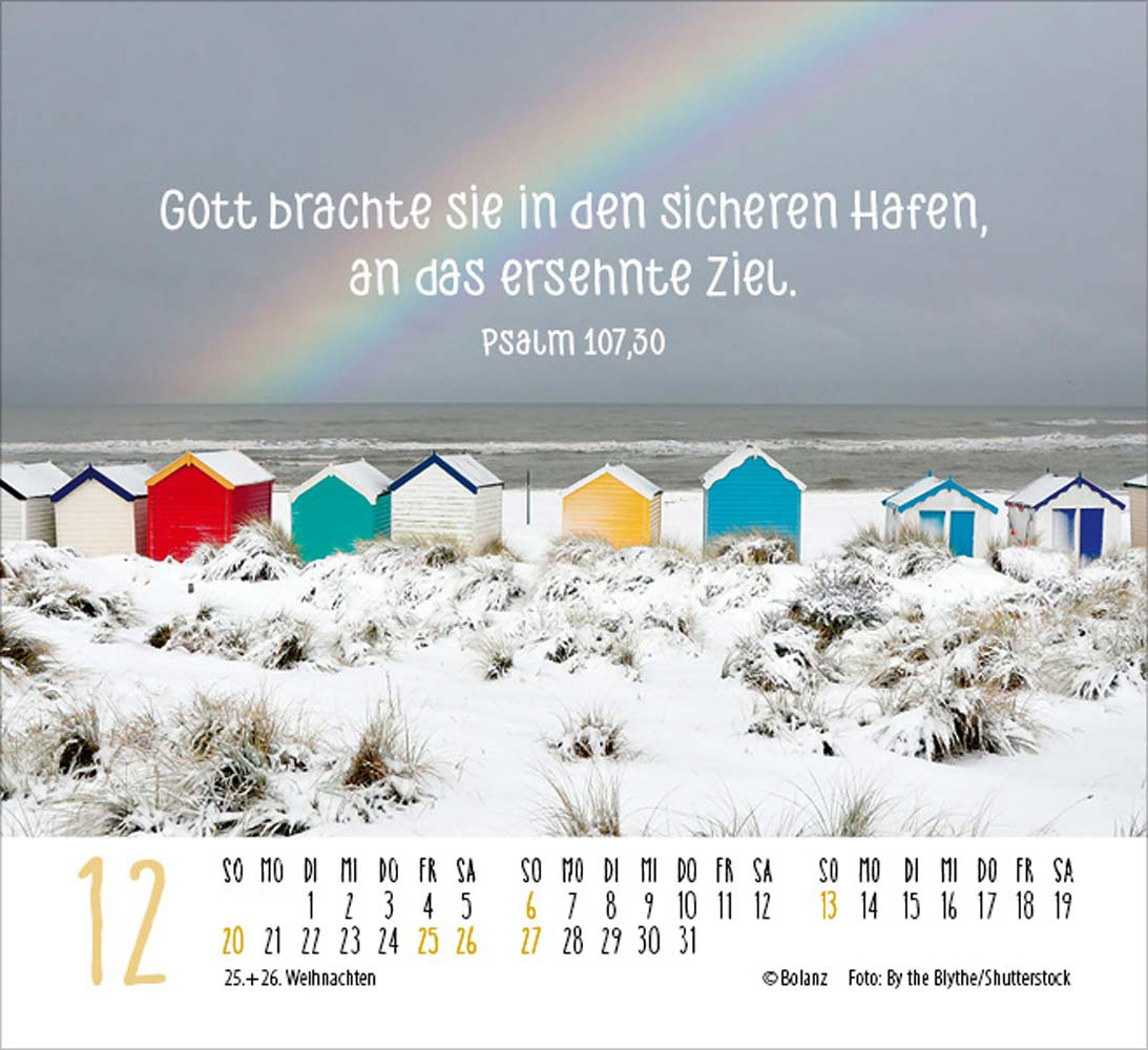 Zeit für Meer 2026 - Minikalender   