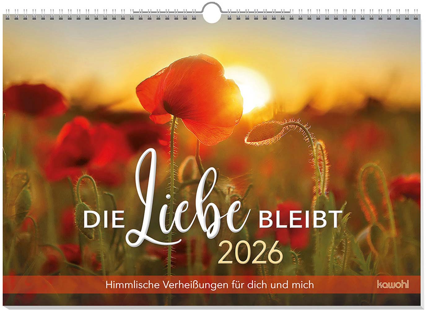 Die Liebe bleibt 2026 - Wandkalender