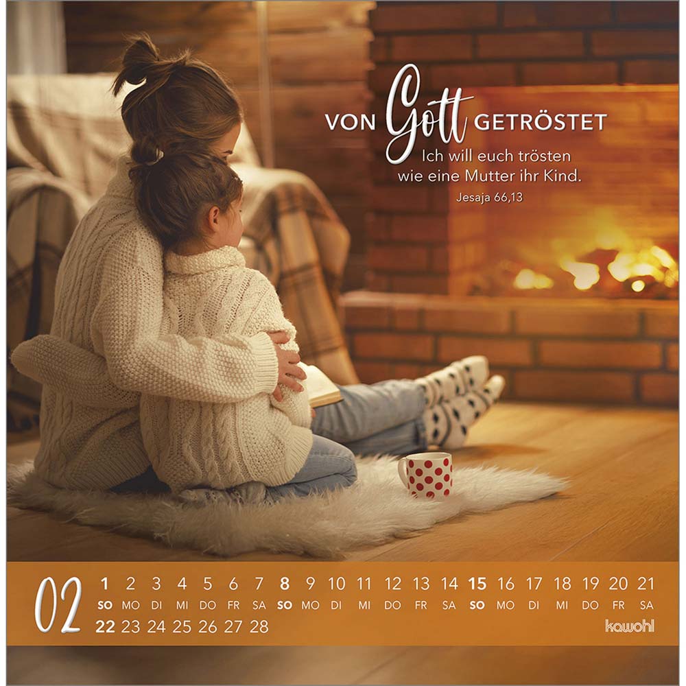 Die Liebe bleibt bestehn 2026 - Postkartenkalender
