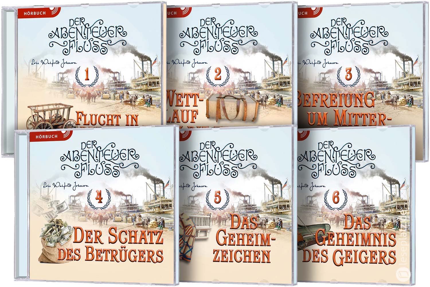 Hörbuch-Paket "Abenteuerfluss"