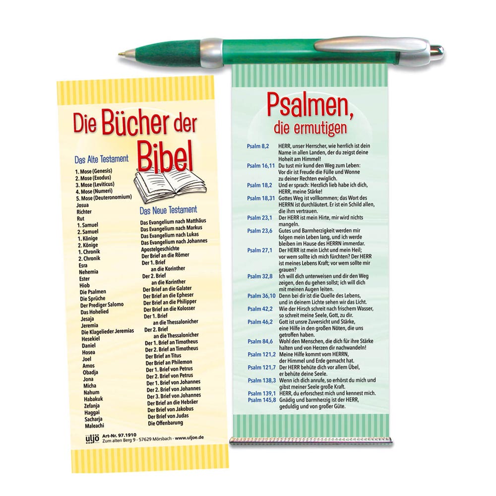 Kugelschreiber ausziehbar "Psalmen"