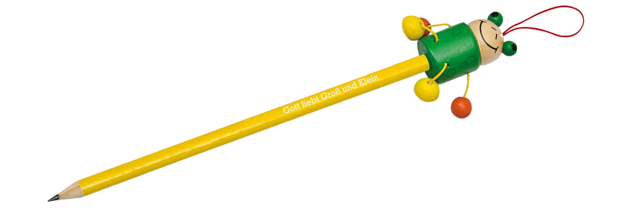 Bleistift "Tiere" - Grün-Gelb Bleistift "Tiere" - Grün-Gelb