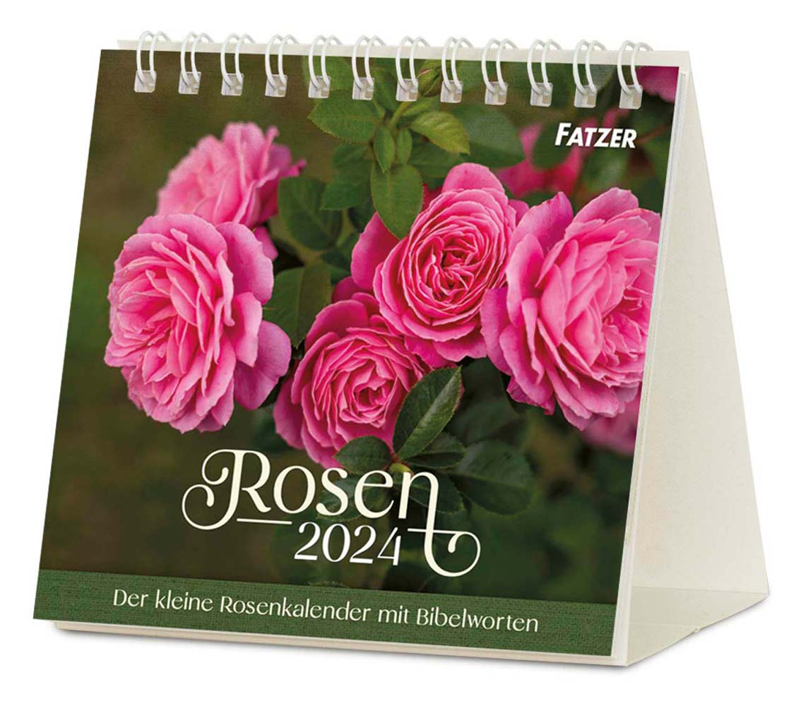 Rosen 2024 - Tischkalender