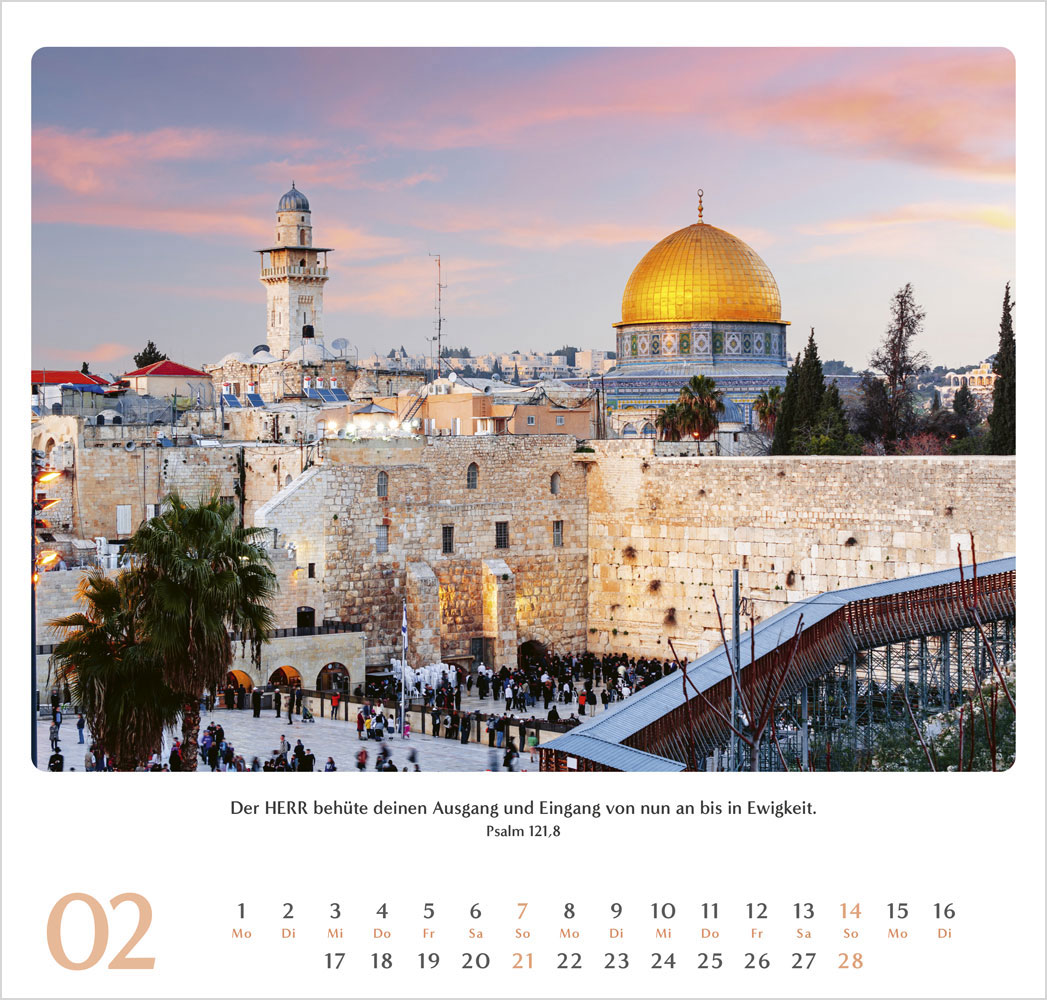 Geliebtes Israel 2027 - Wandkalender