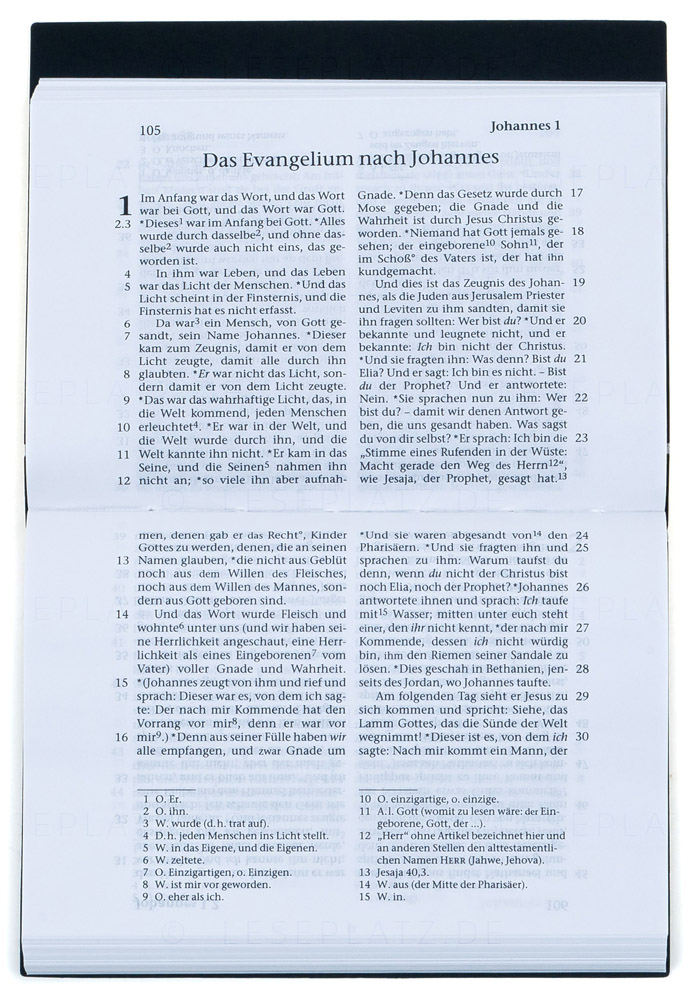 Elberfelder 2003 - Das Neue Testament mit Ps.+Spr. "Druckerpresse'' - Querform