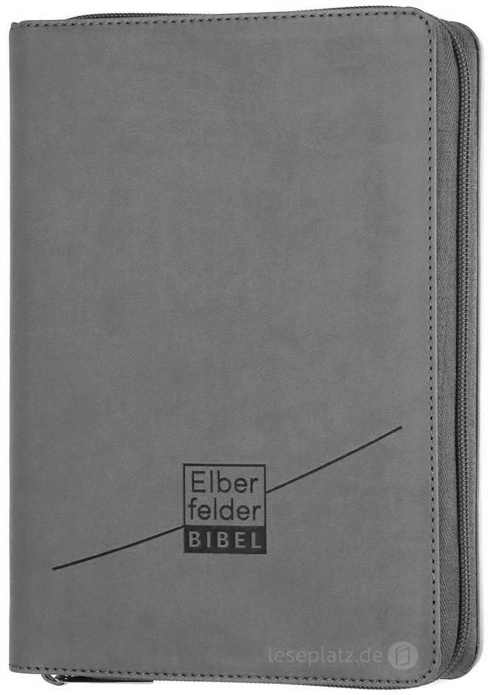 Elberfelder Bibel 2006 Standardausgabe - Kunstleder / Reißverschluss
