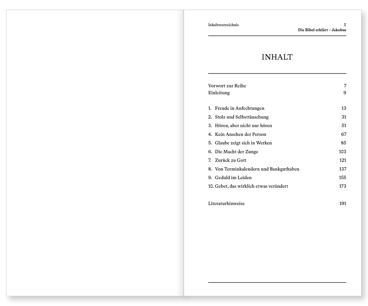 Jakobus - Kommentar