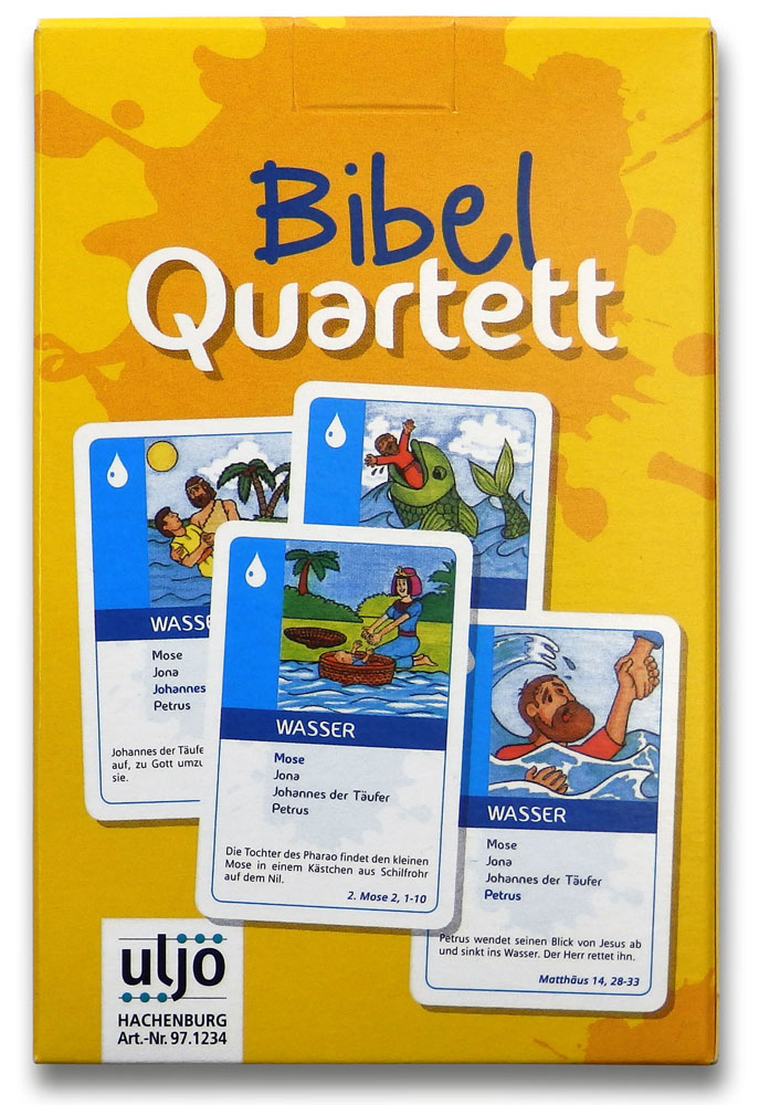 Kartenspiel ''Bibel-Quartett''