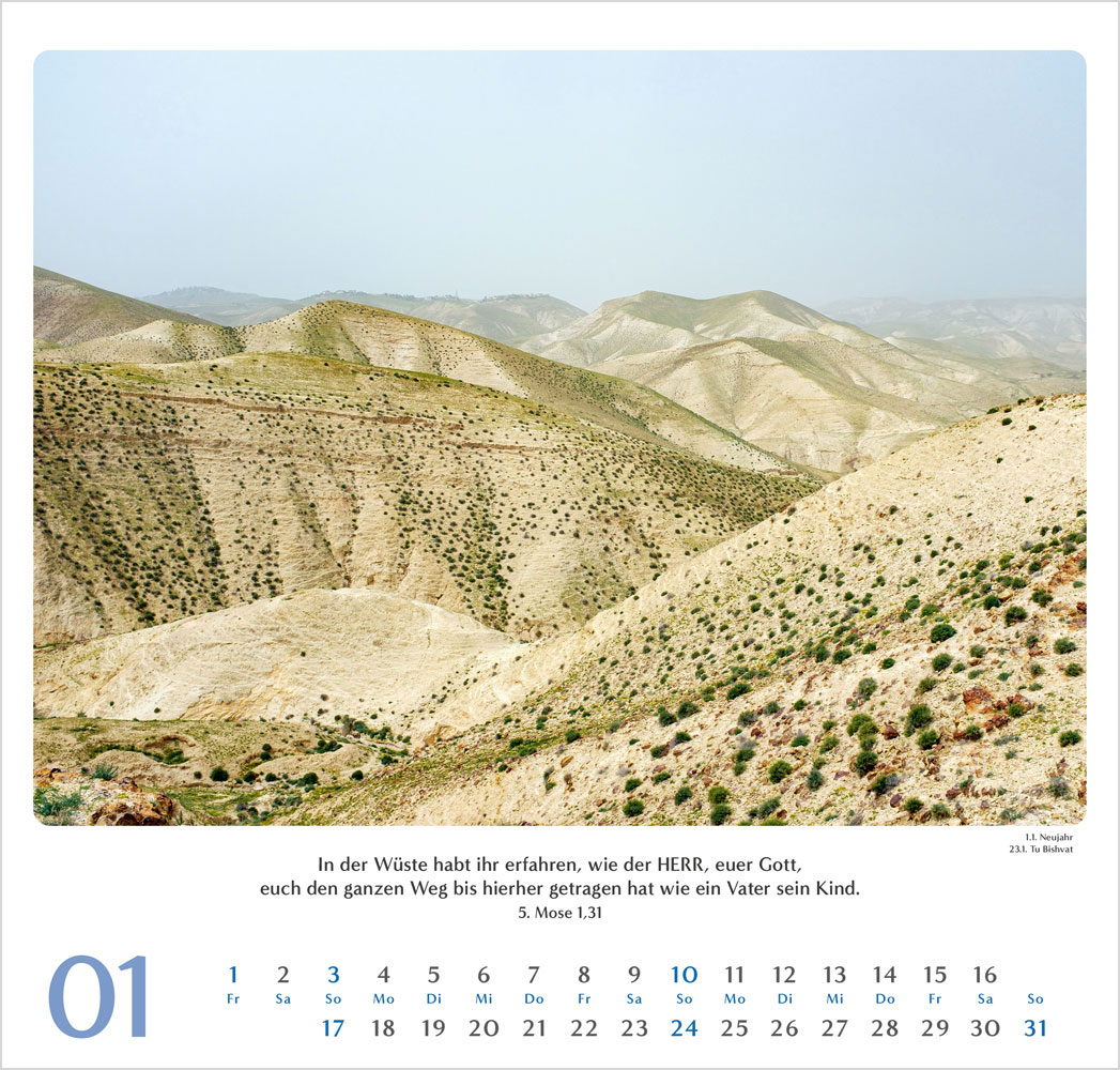 Geliebtes Israel 2027 - Wandkalender