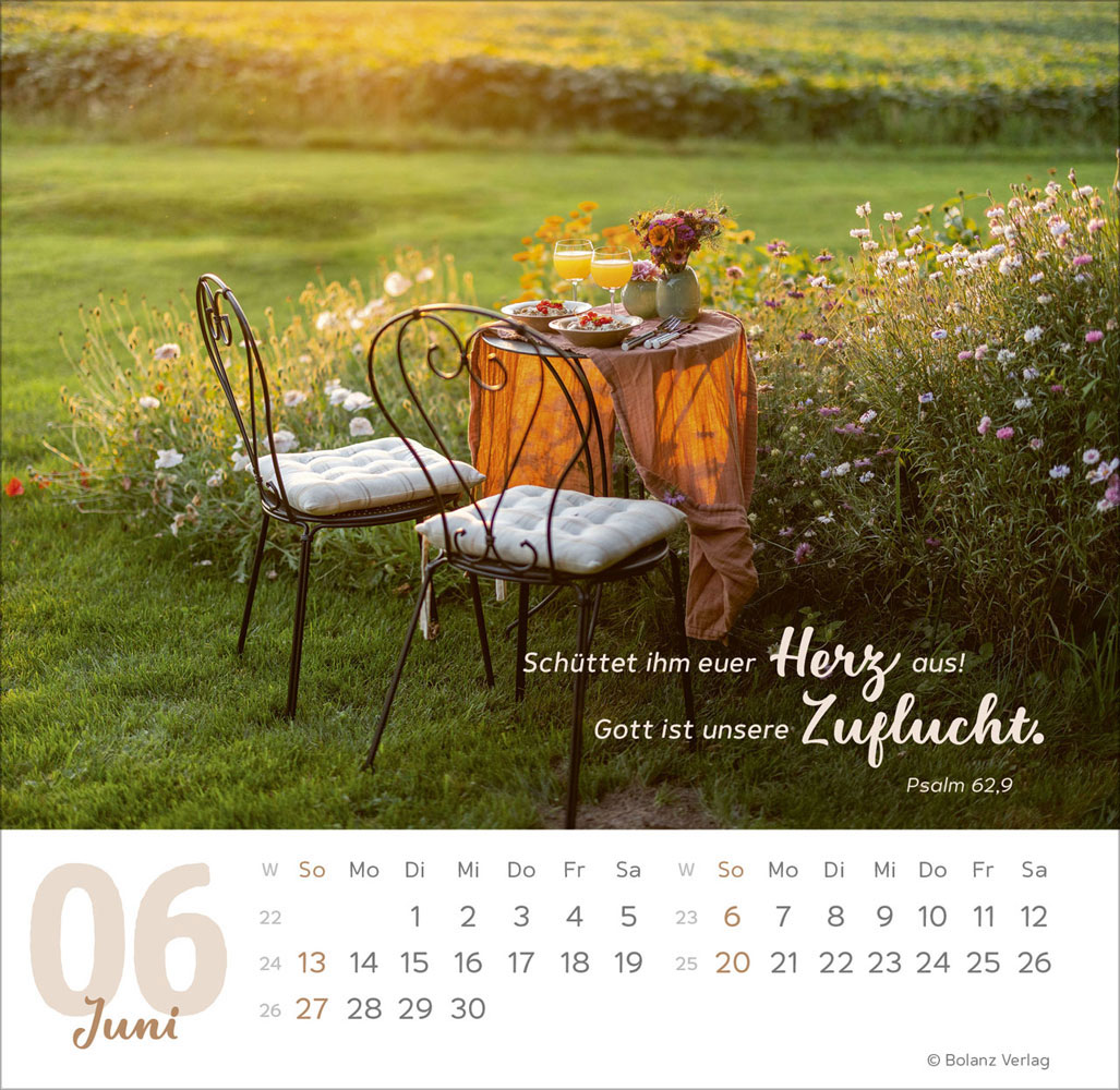Meine Zeit 2027 - Verteilkalender