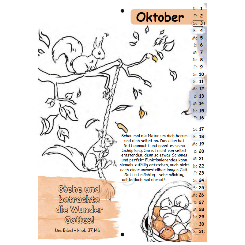 Mit Stift und Bibel 2026